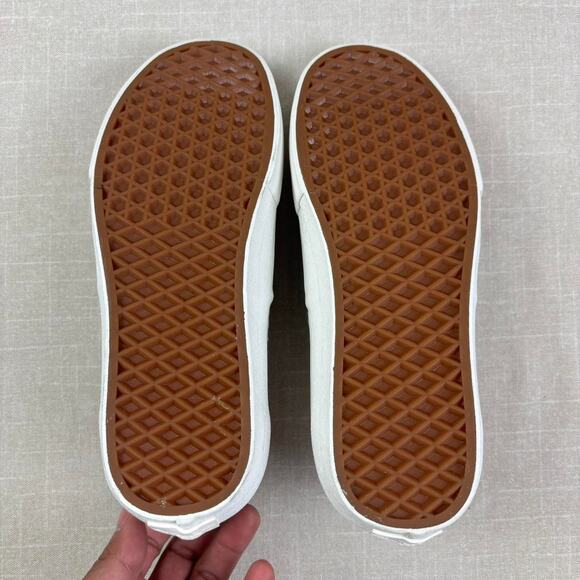 🐼 2018 Vans Authentic x CDG “White Heel Tab” 8W - Picture 5 of 6